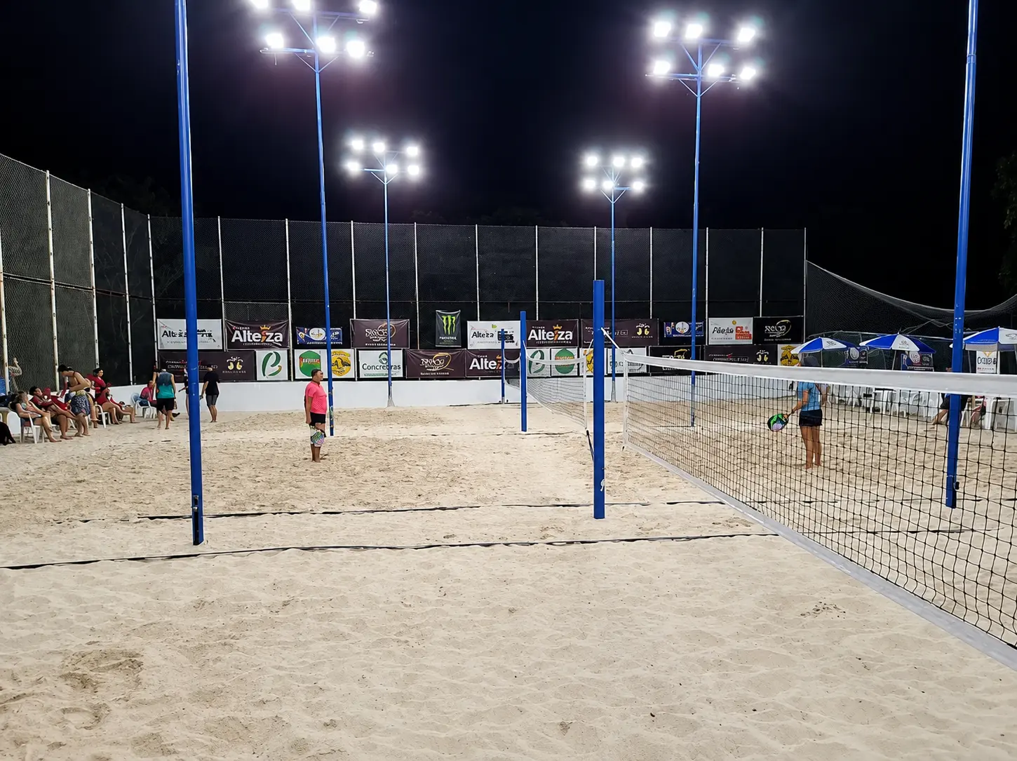 Rede de Proteção p/ Quadra de Beach Tênis — Atacado das Redes